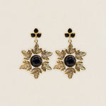 Pendientes Corona Flores PEN209-The Nook Store