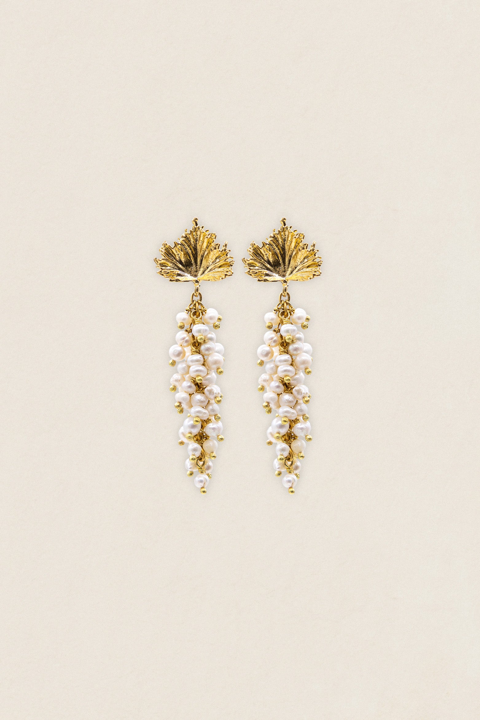 Pendientes Grapes Leave PEN203-The Nook Store