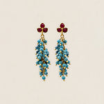 Pendientes Grapes Triple Hoja PEN153-The Nook Store