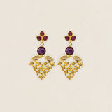 Pendientes Racimo Flores PEN221-The Nook Store