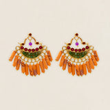 Pendientes Abanico Round PEN212-The Nook Store