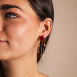 Pendientes Hexa Stone PEN119