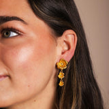 Pendientes Triple Amapola PEN178 The Nook Store