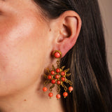 Pendientes Sol Corales PEN128 The Nook Store