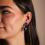 Pendientes Carmeron Doble Flor PEN06 The Nook Store