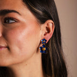 Pendientes Carmeron Doble Flor PEN06 The Nook Store