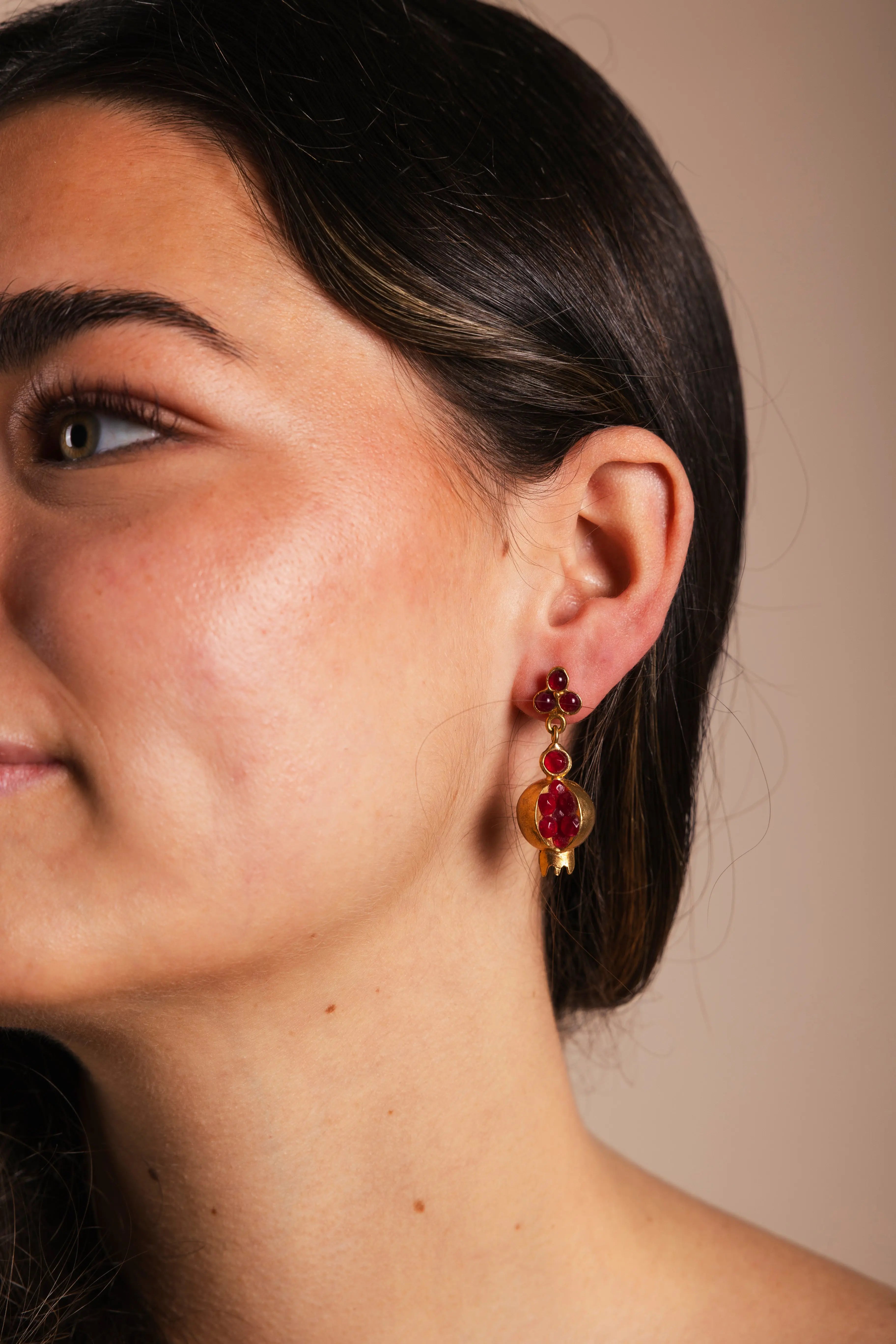 Pendientes Granada Pequeña PEN48 The Nook Store