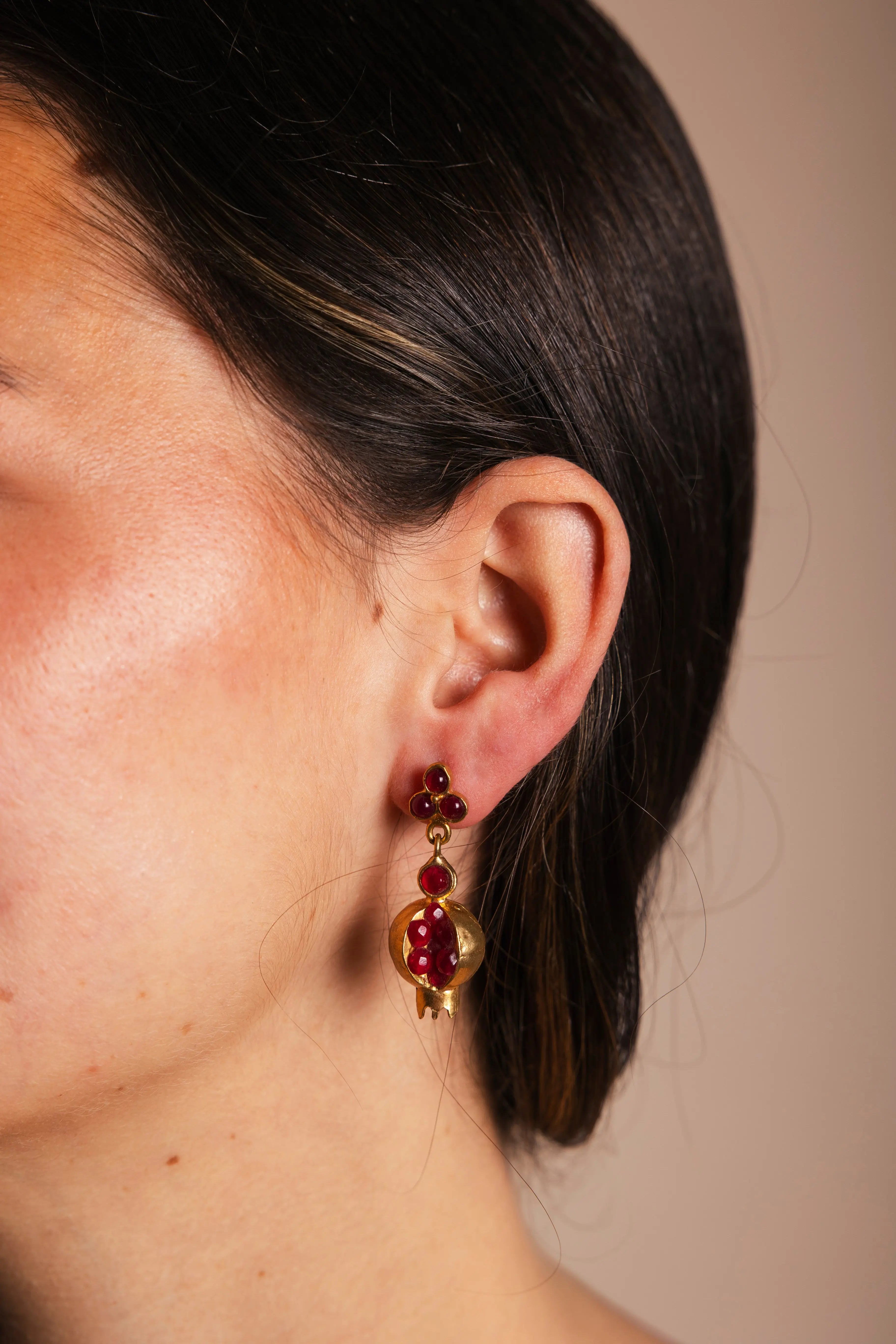 Pendientes Granada Pequeña PEN48 The Nook Store