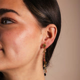 Pendientes Largos Turmalinas PEN166 The Nook Store