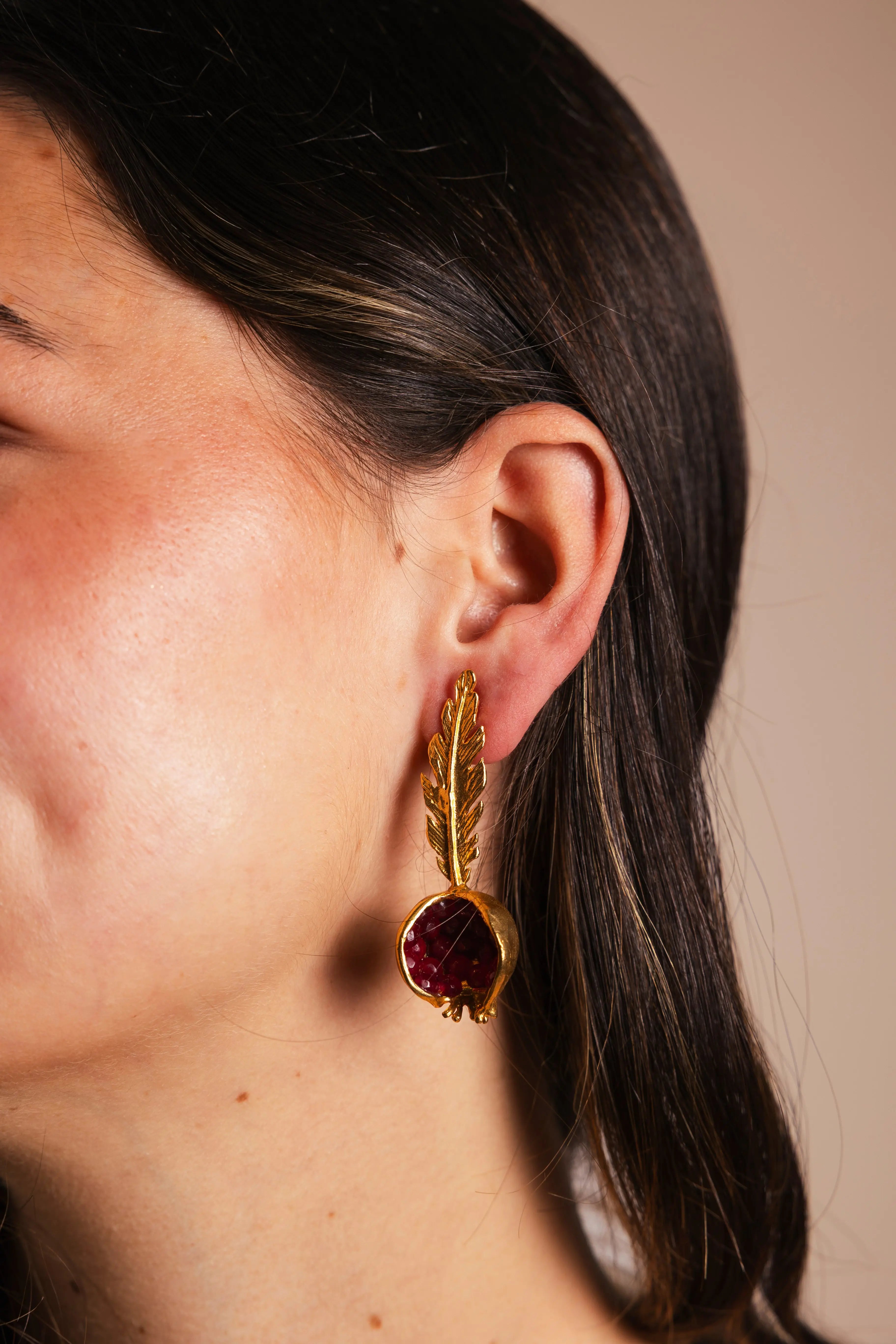 Pendientes Long Leave Granada PEN142 The Nook Store