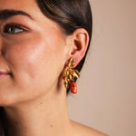 Pendientes Garden Coral PEN179 The Nook Store