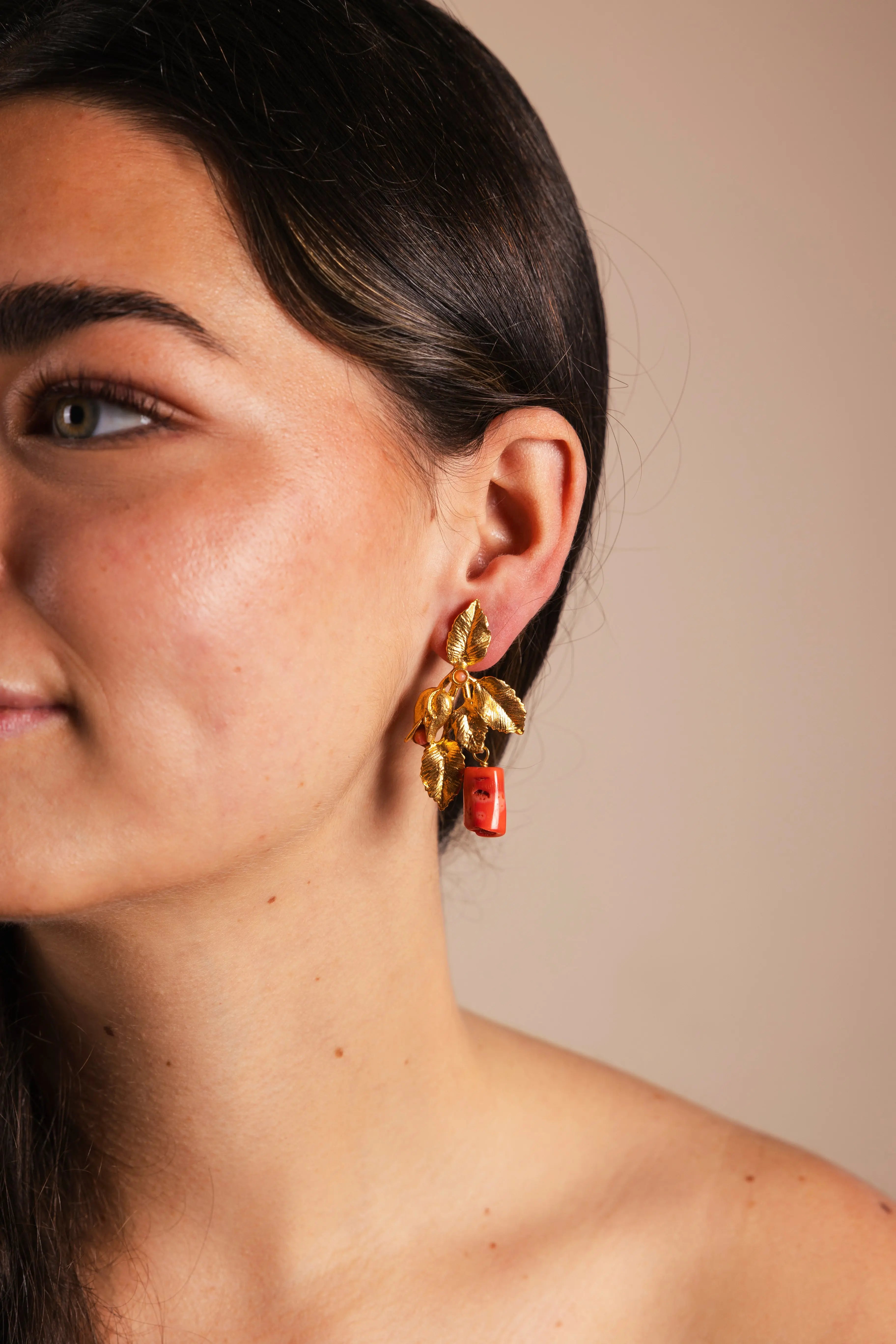 Pendientes Garden Coral PEN179 The Nook Store