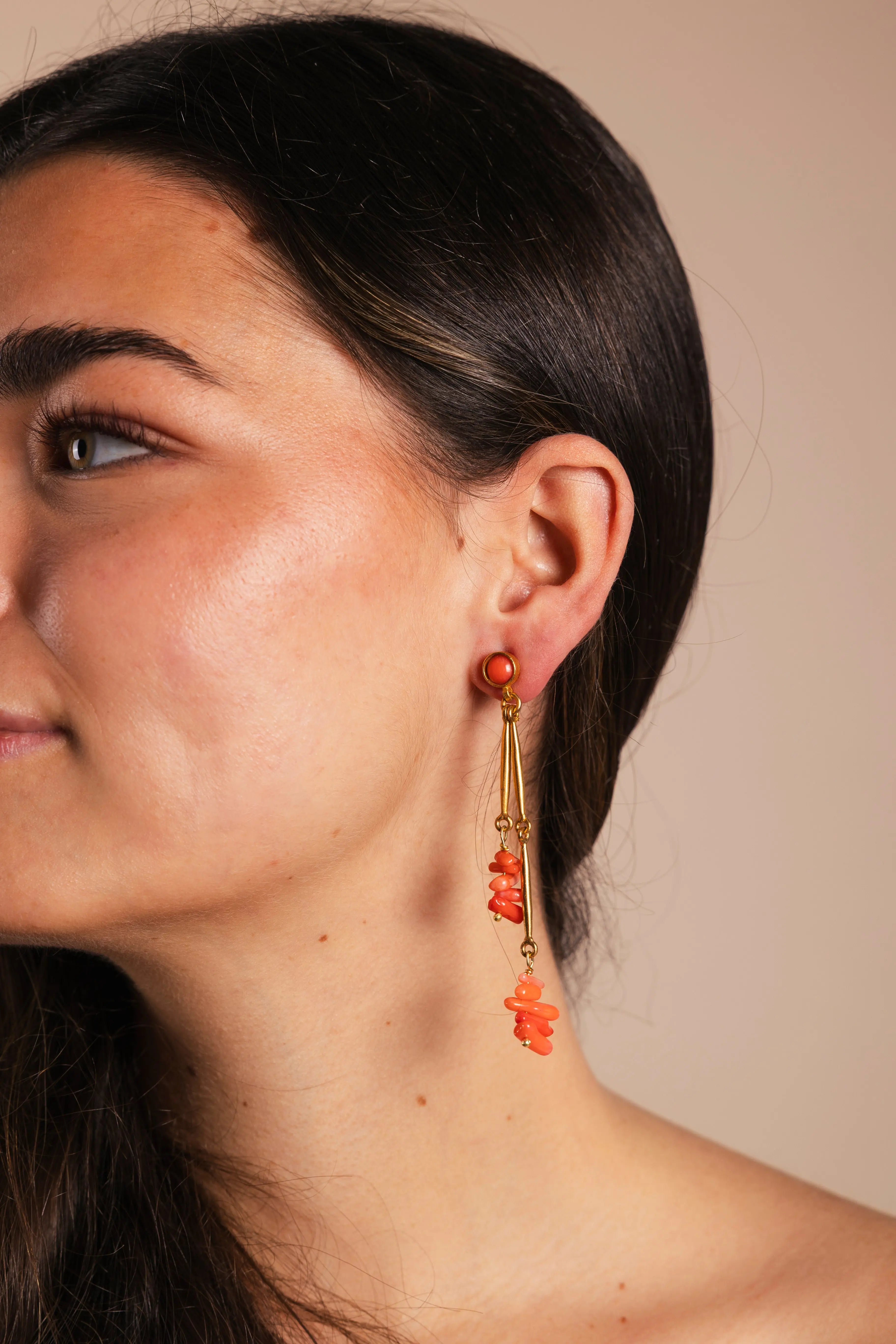 Pendientes Palo Corales PEN173 The Nook Store