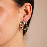 Pendientes Cebra Circonita PEN138 The Nook Store