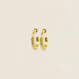 Pendientes Argollas Relieves PEN149
