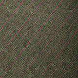 Falda Carola Verde Kaki Rayas Malvas FAL05