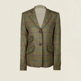 Chaqueta Country Verde Kaki Cuadros Morados Burdeos y Verdes COU07 thenookstore-new