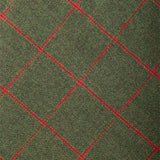 Falda Carola Verde Cuadros Naranja FAL04