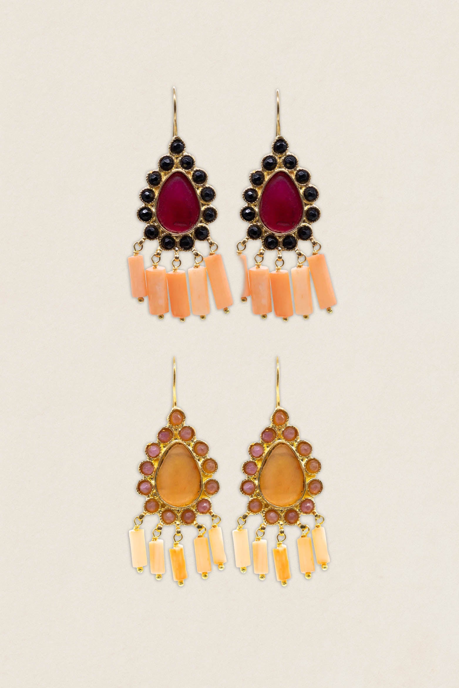 Pendientes Lira Ébano PEN126-The Nook Store