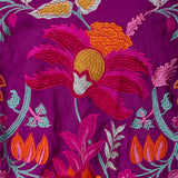 Mantón India Púrpura M366