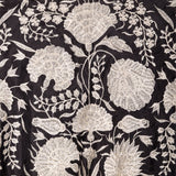 Manton Carmuca Bicolor Negro/Crudo M484