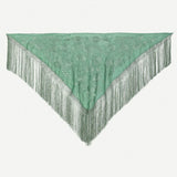 Carmuca Plain Soapy Green Shawl M471