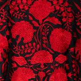 Manton Carmuca Bicolor Negro/Rojo M501