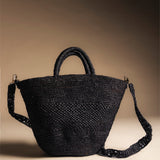 Bolso Cesta Panier Negro-The Nook Store