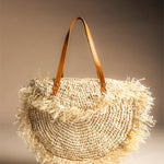 Bolso Palma Rafia Redondo-The Nook Store