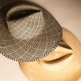Sombrero Rafia Panamá Black/Natural-The Nook Store