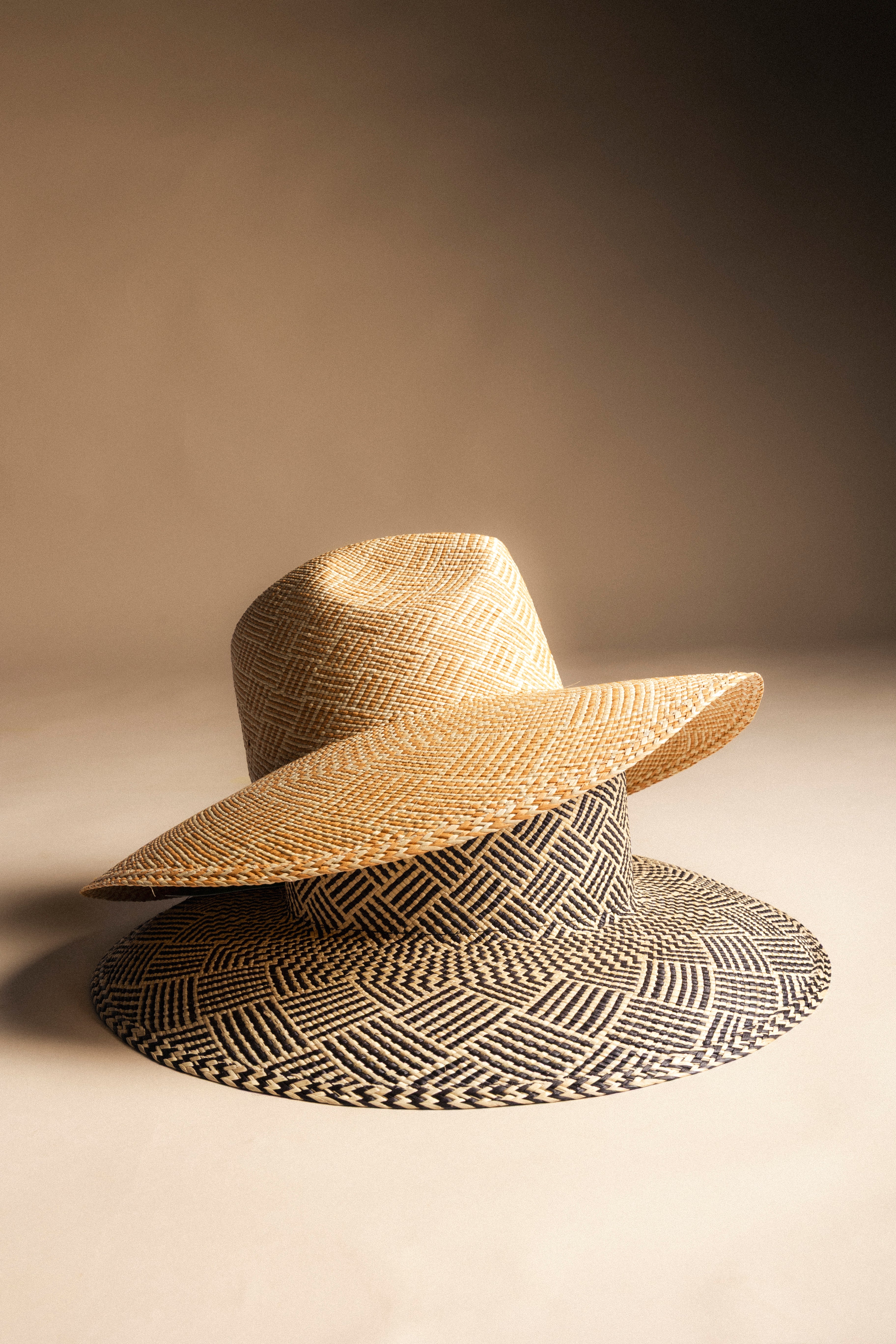 Sombrero Rafia Panamá Natural-The Nook Store