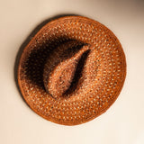 Sombrero Rafia Basile Brown Natural-The Nook Store