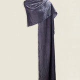 Estola Terciopelo Gris TEST02-The Nook Store