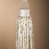 Vestido Julietta Crudo Flores Vest61