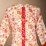 Vestido Saona Blanco Flores Multicolor VEST45