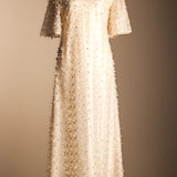 Vestido Agnes Points Crudo VEST32-The Nook Store