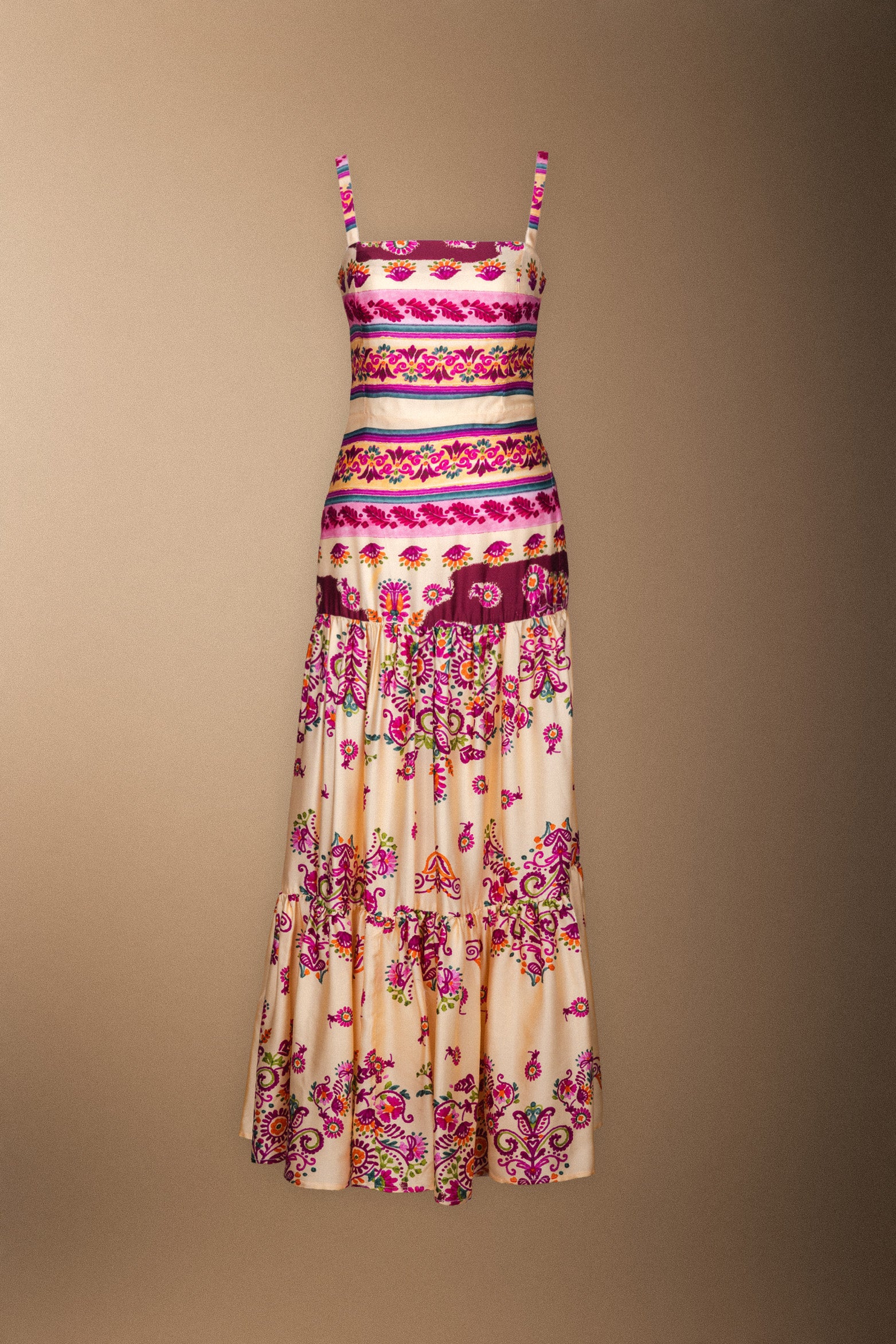Vestido Tula Vainilla y Rosa Vest13-The Nook Store