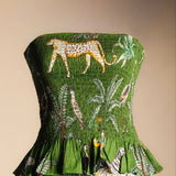 Top Fabiana Cheetah Verde TOP07-The Nook Store