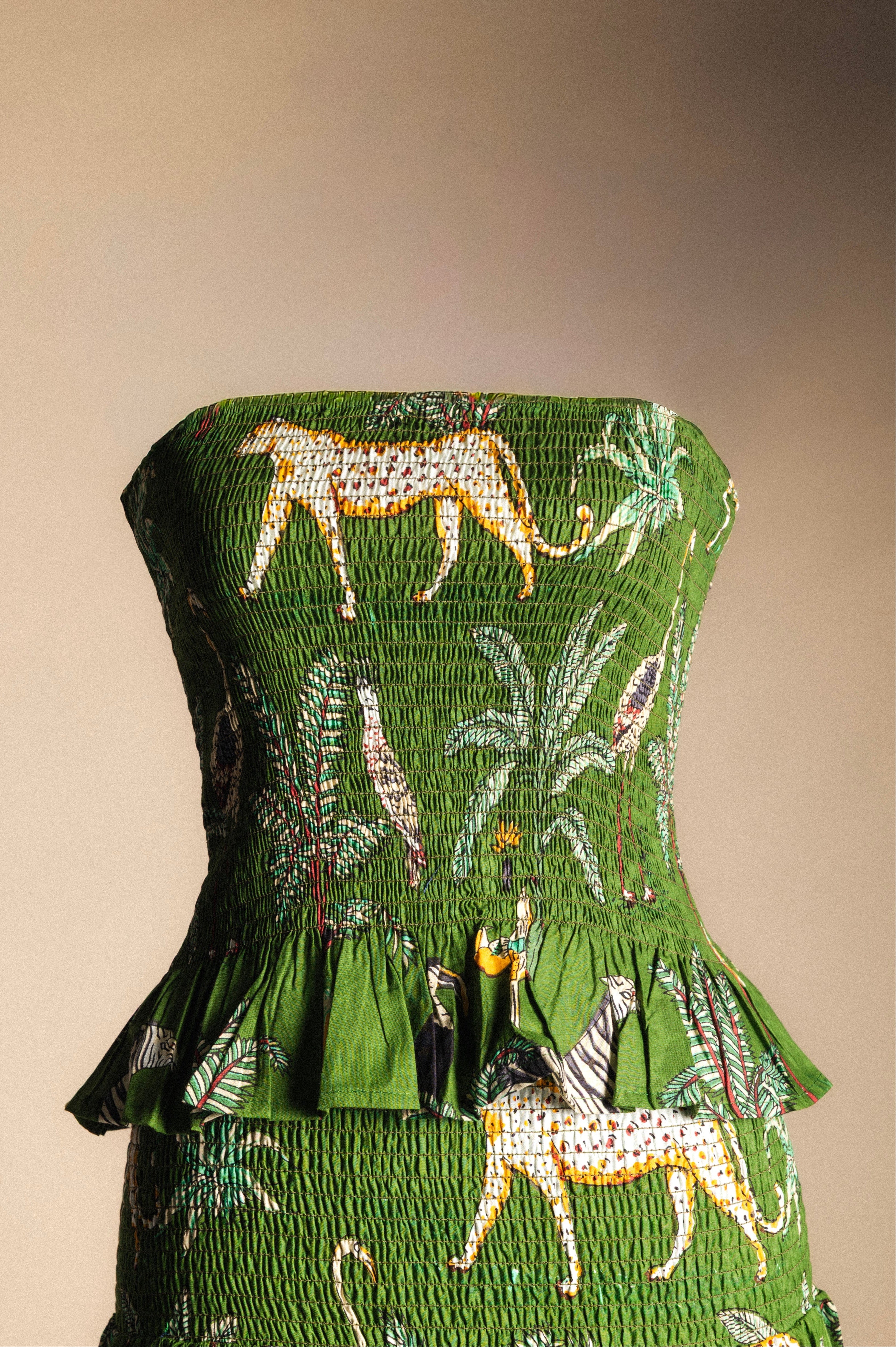Top Fabiana Cheetah Verde TOP07-The Nook Store