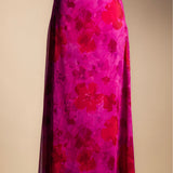 Falda Pipa Fucsia Flores FAL23-The Nook Store
