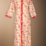Vestido Saona Blanco Flores Multicolor VEST45