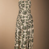 Vestido Julietta Verde Flores Vest62