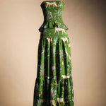 Falda Fabiana Cheetah Verde FAL28-The Nook Store