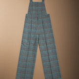 Francesca Plaid Light Green Bib