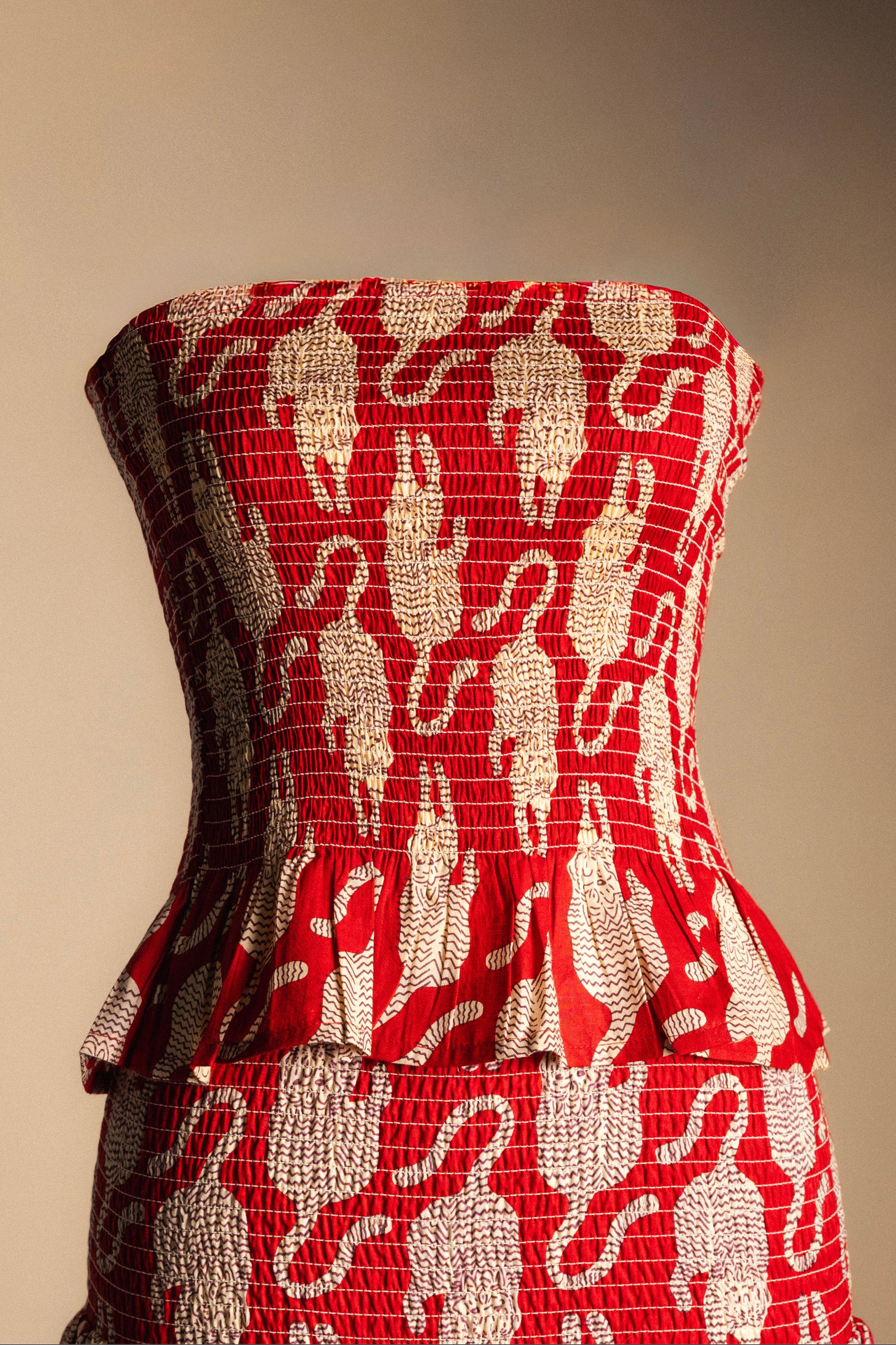 Top Fabiana Tigre Rojo TOP09-The Nook Store