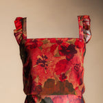 Top Pipa Flores Rosas y Verdes TOP04-The Nook Store