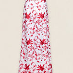 Falda Pipa Blanca Flores Rojas FAL17-The Nook Store