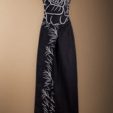 Conjunto Caetana Palmeras Negro/Crudo-The Nook Store