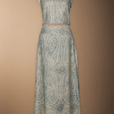 Falda Pipa Cashmere Verde Agua FAL36