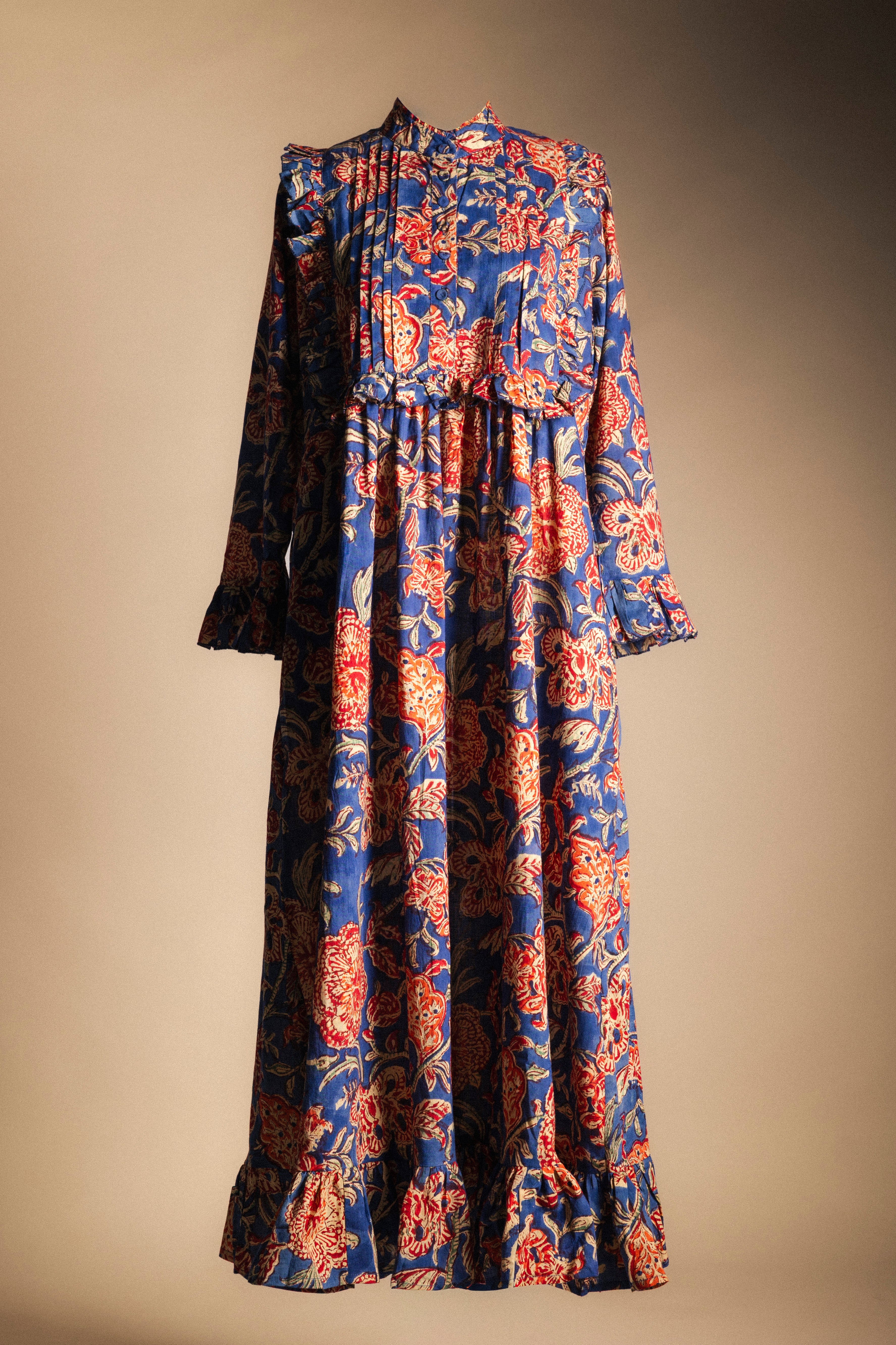Vestido Amina Azul Vest24-The Nook Store